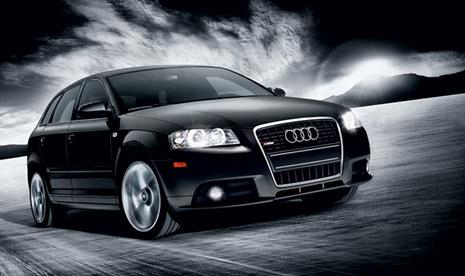 Audi A3 Sportsback Black Edition It is black and yes although I love pink
